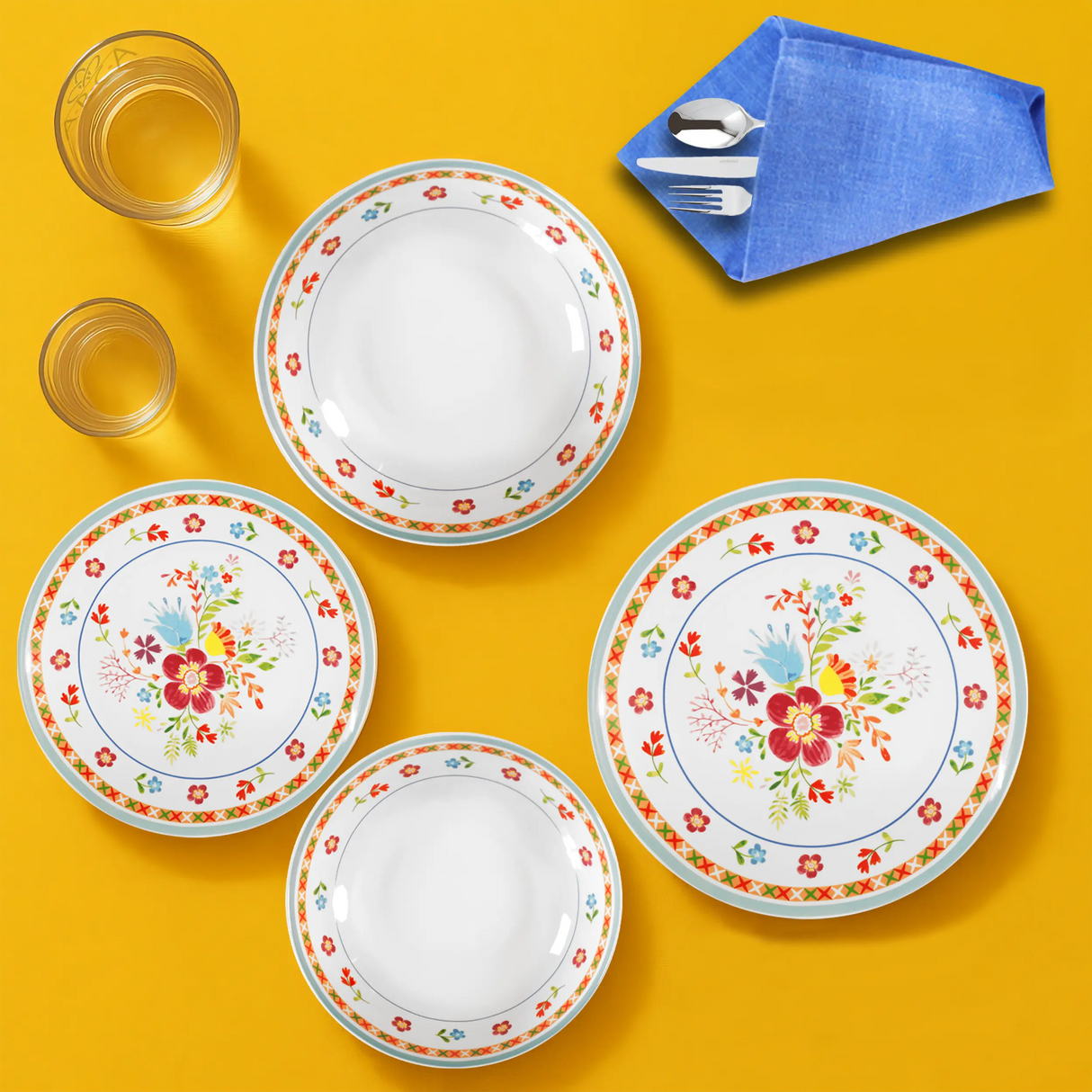 Servizio di Piatti 18 pezzi EDENIA by Arca