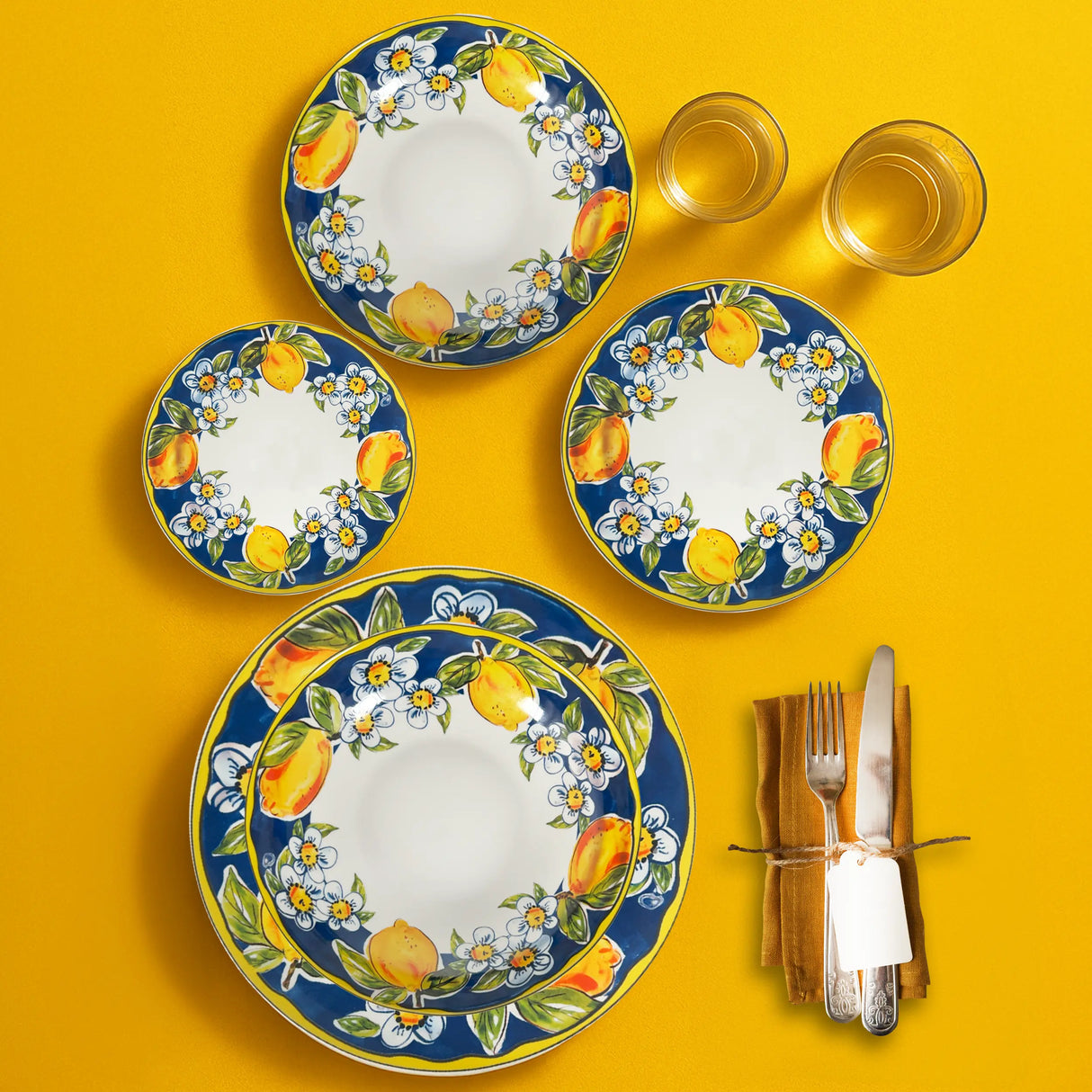 Servizio di Piatti 18 pezzi LA COSTIERA by Arca