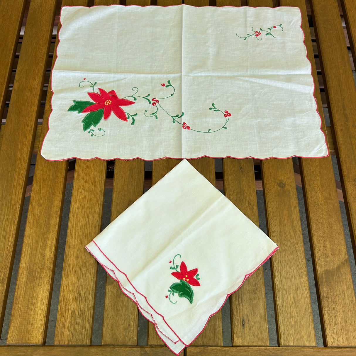 Tovaglietta con Tovagliolo LARISSA (156) By Mondo Biancheria