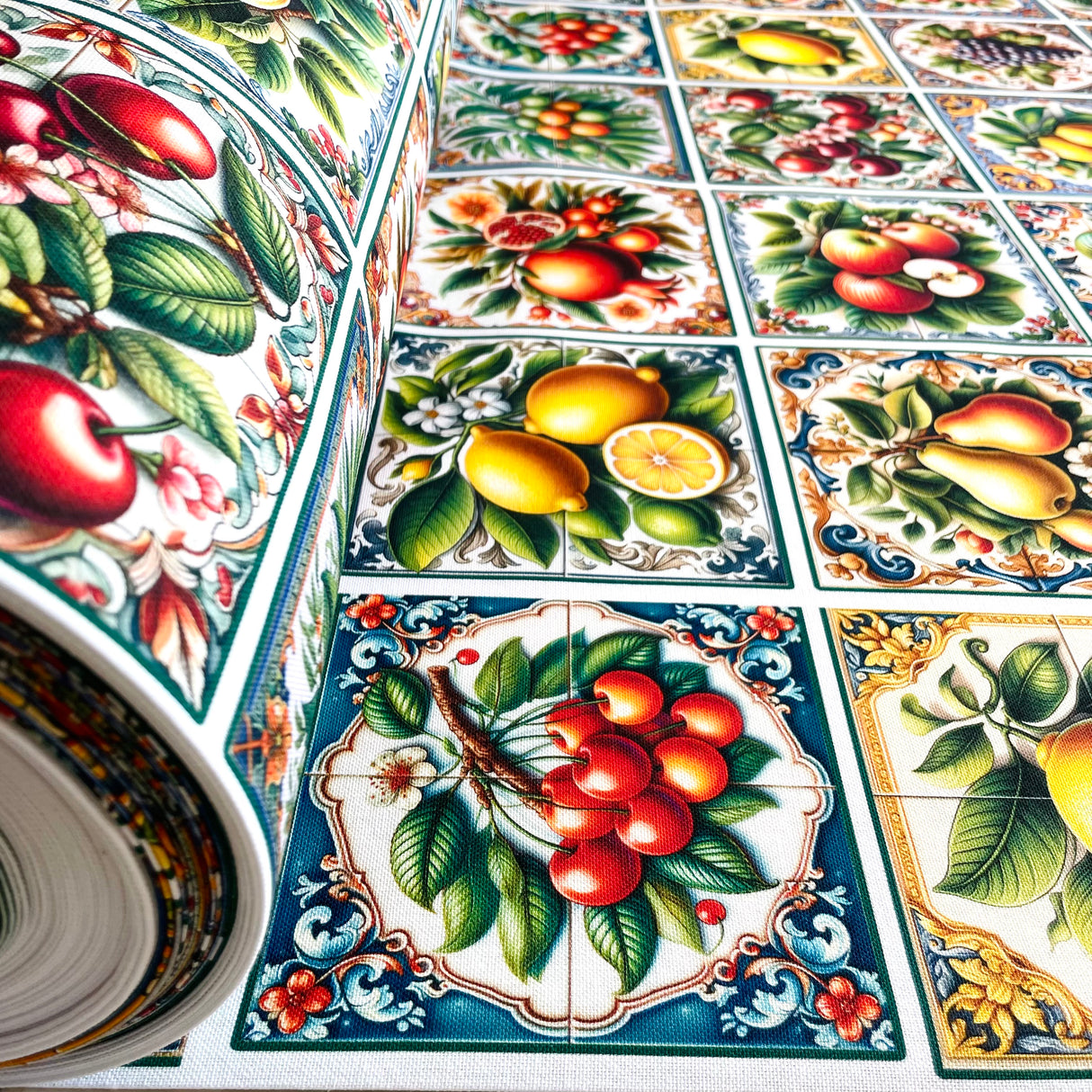 Tovaglia MAIOLICHE E FRUTTA By Magilu