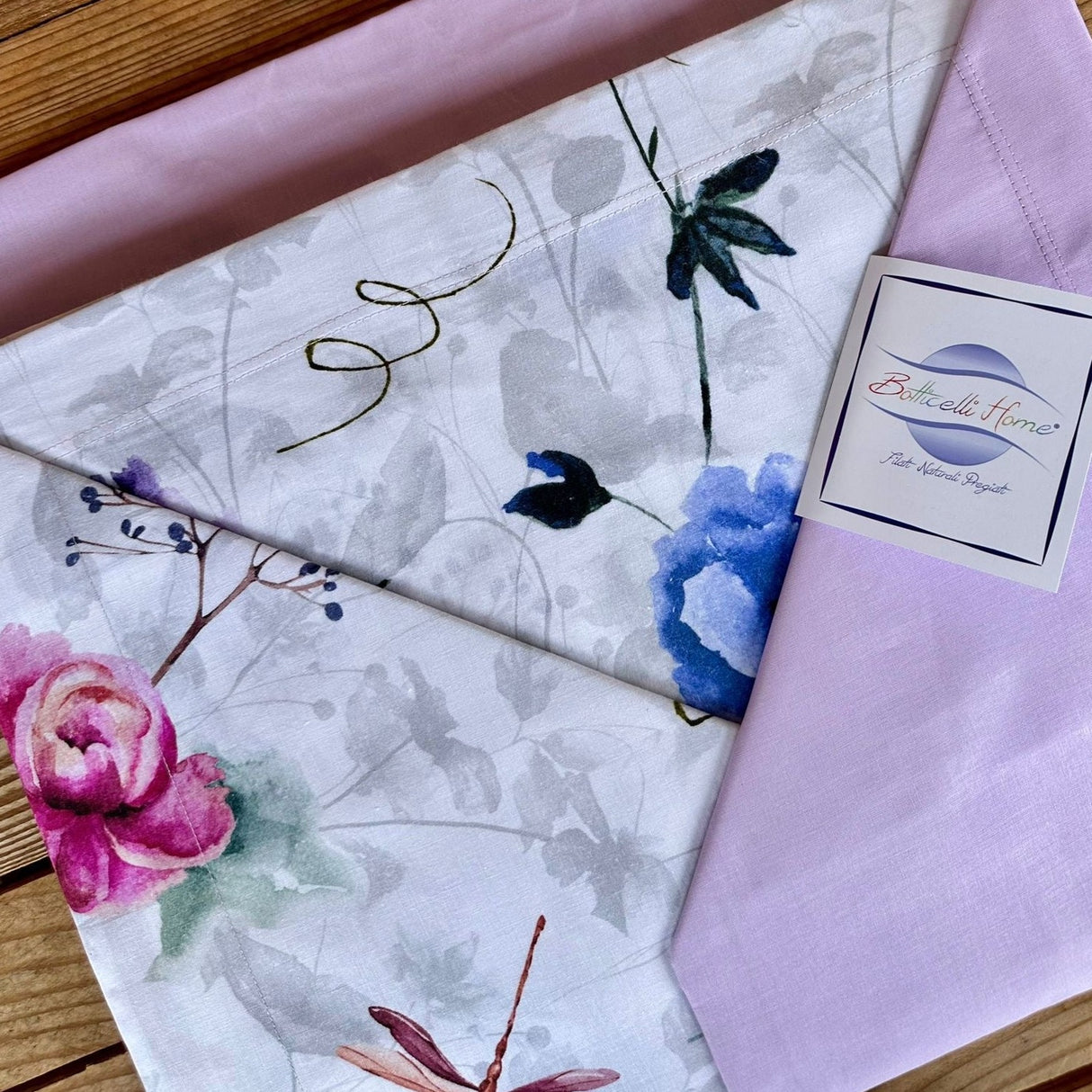 Completo Lenzuola PARFUM con 4 Federe by Botticelli Home