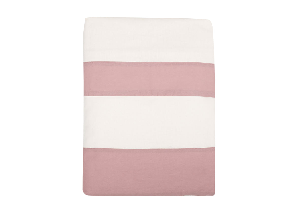 Completo letto Adele L’Atelier17 100% cotone Made in Italy con bordo a contrasto