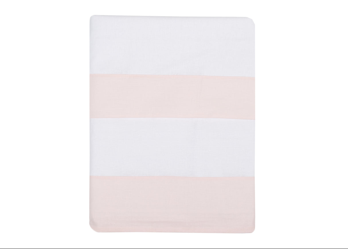 Completo letto Adele L’Atelier17 100% cotone Made in Italy con bordo a contrasto