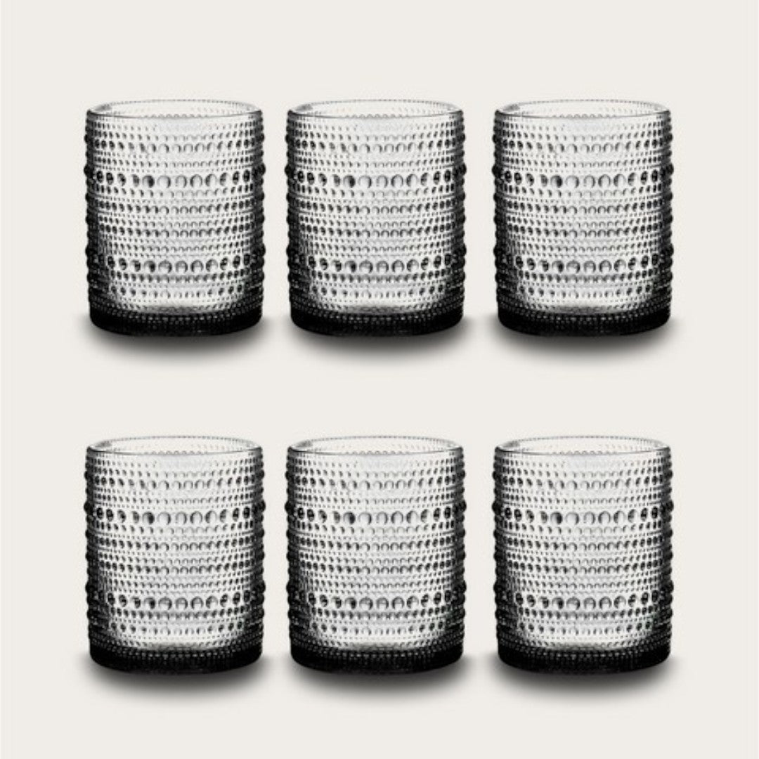 Set 6 Bicchieri In Vetro TUMBLER SERENITY by Arca