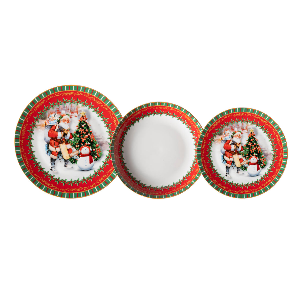 Servizio Piatti x6 Persone CHRISTMAS EMOTIONS by Gusto Casa