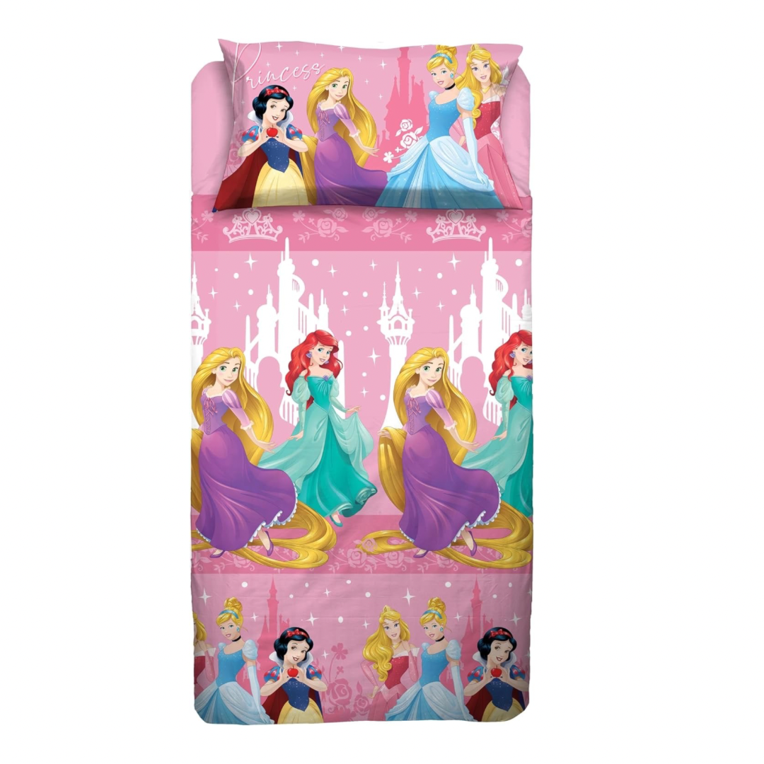Completo Lenzuola PRINCESS singolo by Disney