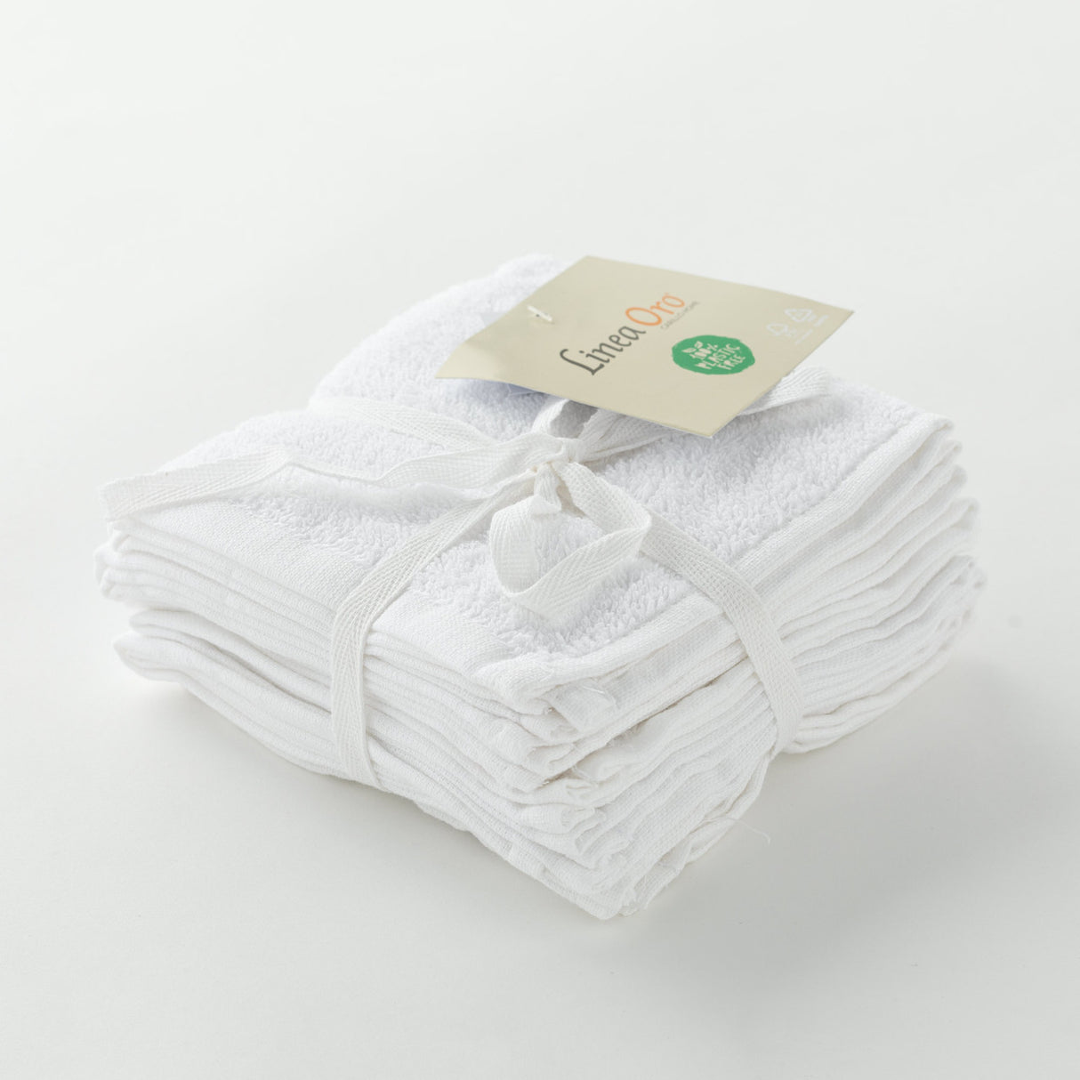 Set 6pz Lavette Spugna Basic by Linea Oro