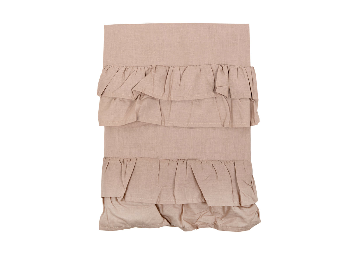 Completo Letto BRIGITTE con Rouches – L’Atelier 17 | Singolo, 1 Piazza e Mezza, Matrimoniale