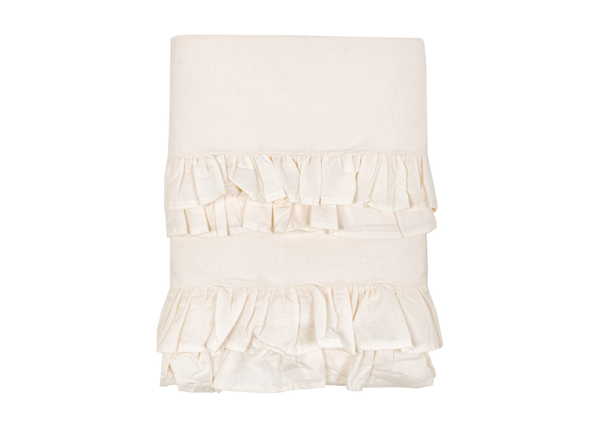 Completo Letto BRIGITTE con Rouches – L’Atelier 17 | Singolo, 1 Piazza e Mezza, Matrimoniale