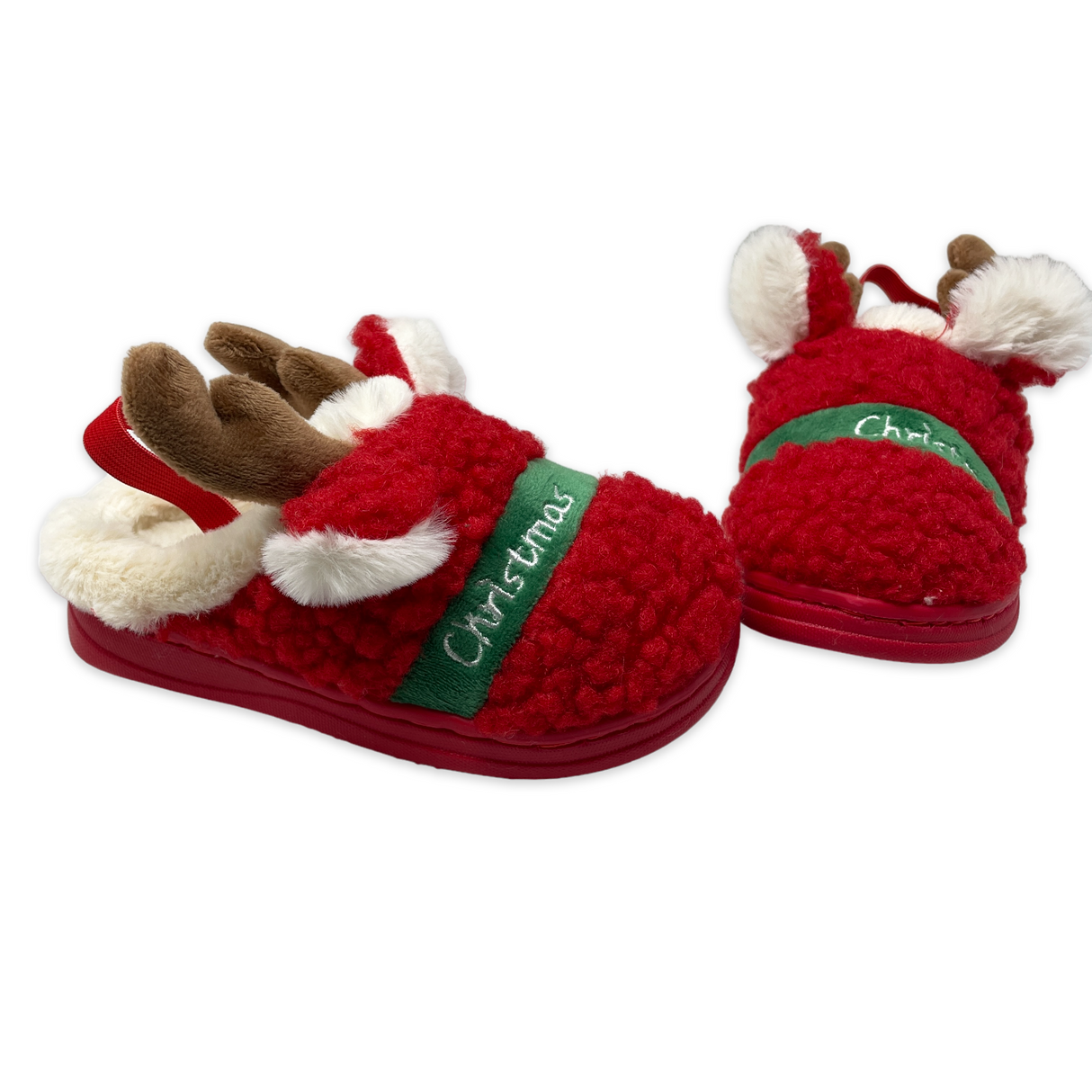 Pantofole Baby CHRISTMAS taglia 3-4 anni (26/27) By Preziosa Home