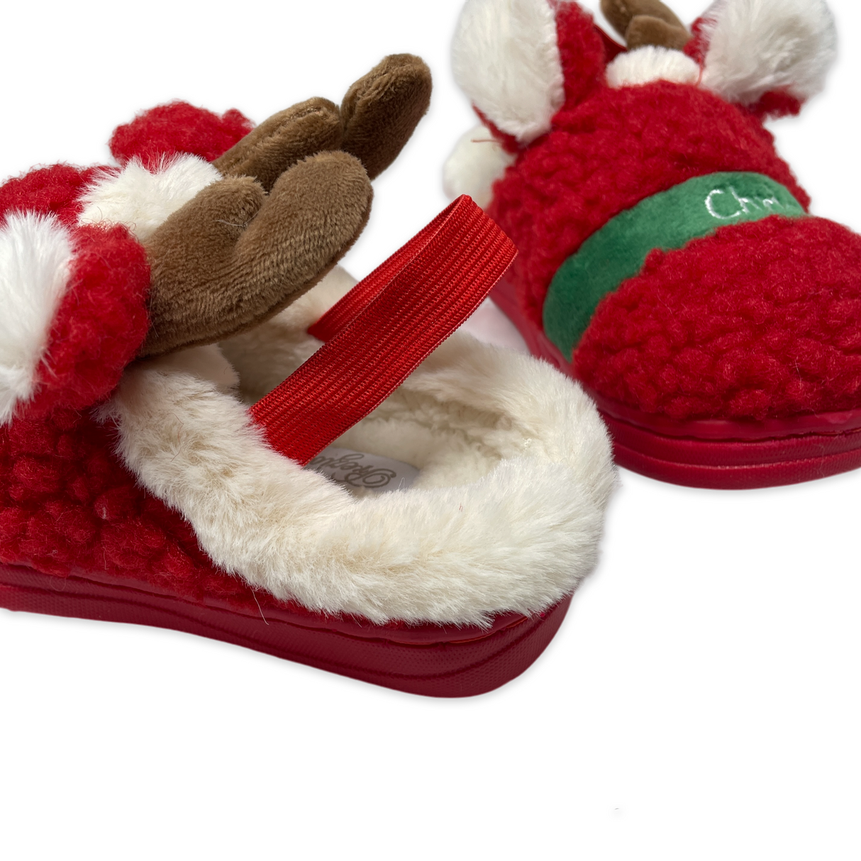 Pantofole Baby CHRISTMAS taglia 3-4 anni (26/27) By Preziosa Home