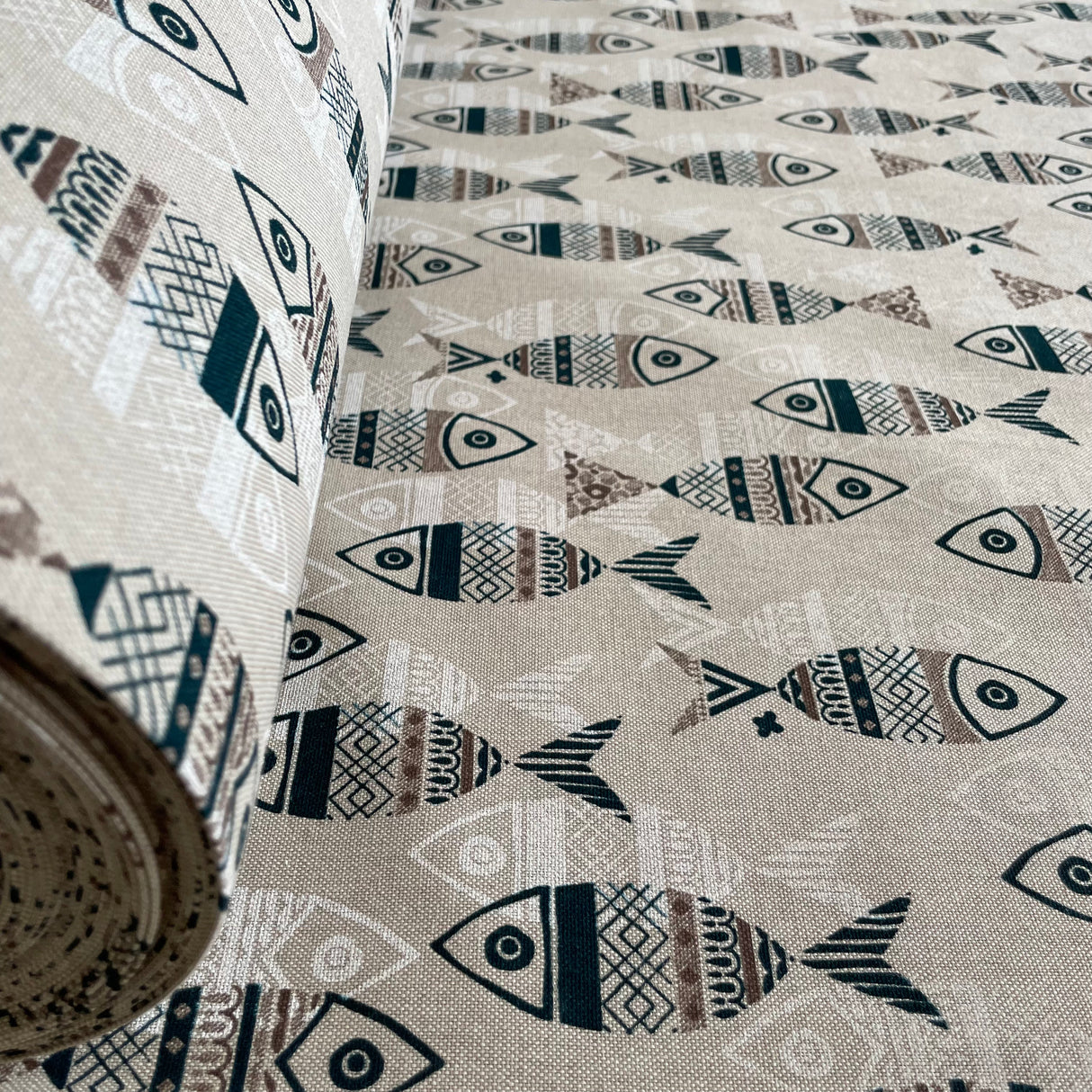 Tovaglia MEDITERRANEO PESCI in cotone By Magilu