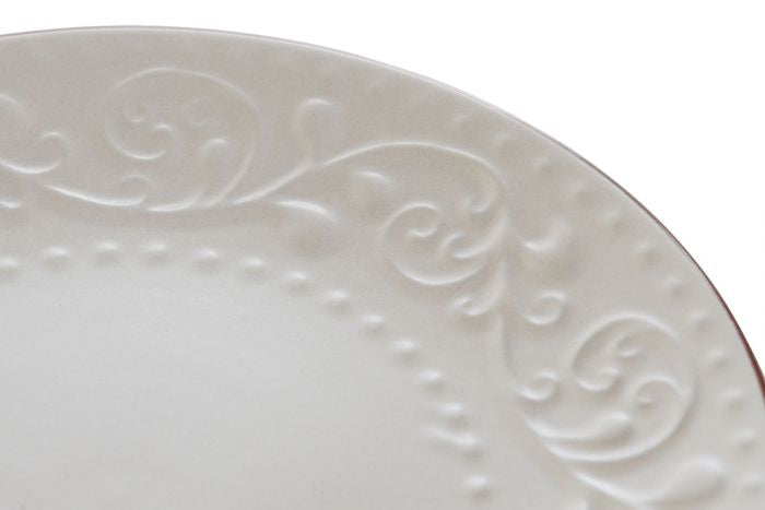 Servizio di Piatti 18 pezzi SOLLIEVO beige