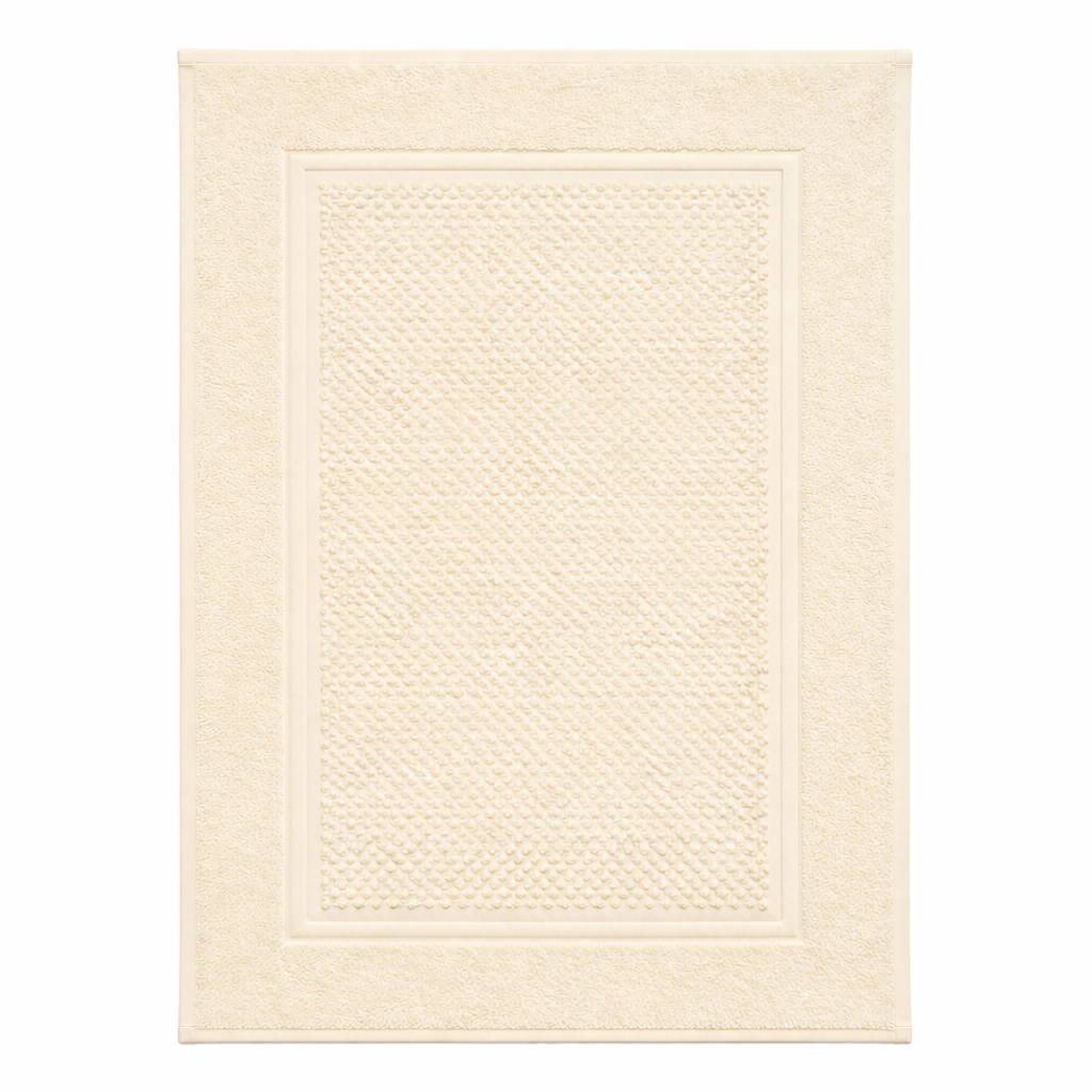 Tappetino Bagno Popcorn Kari in Idrospugna di Cotone 100% 50x80 cm