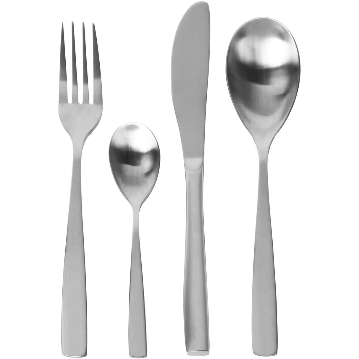 Servizio posate in acciaio inox 24 pezzi Kisara Satin by Gusto Casa