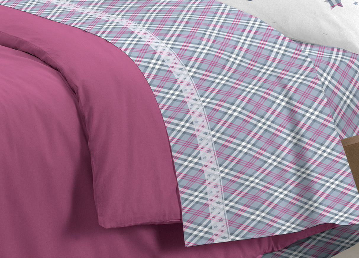 Completo Lenzuola DILLO ALLA LUNA matrimoniale By Pensieri Delicati