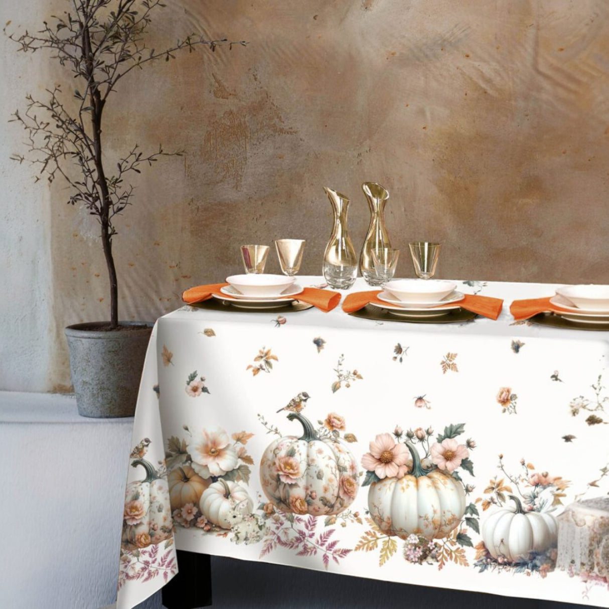 Tovaglia Cucurbita in 100% Cotone – Tessitura Randi