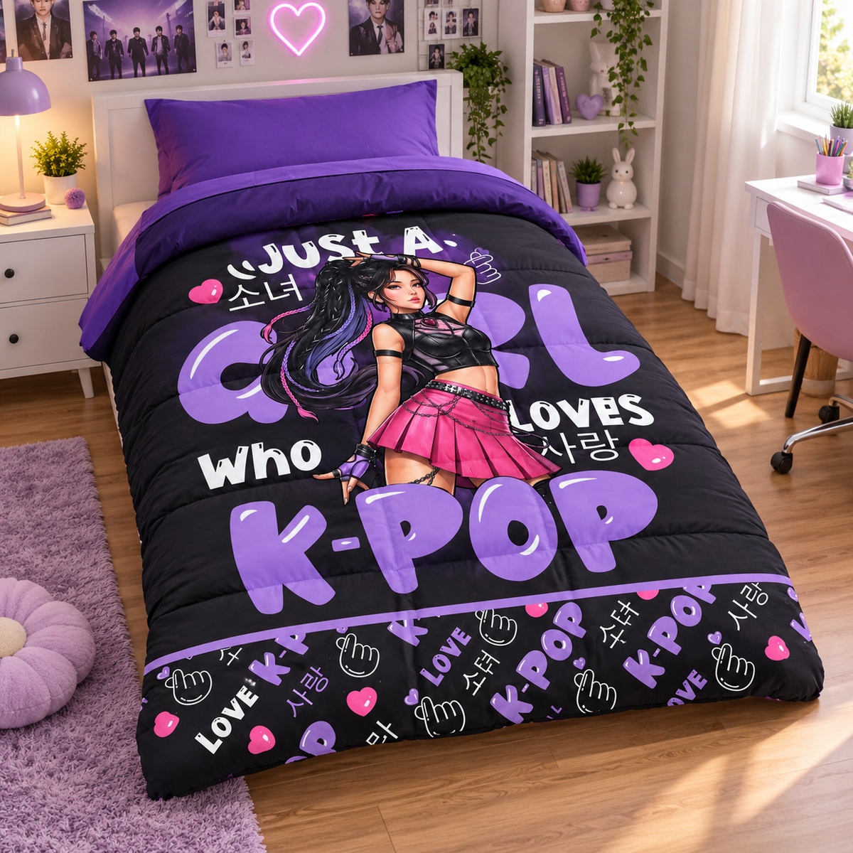 Trapunta Singola K-Pop Stampa Digitale - Manenti