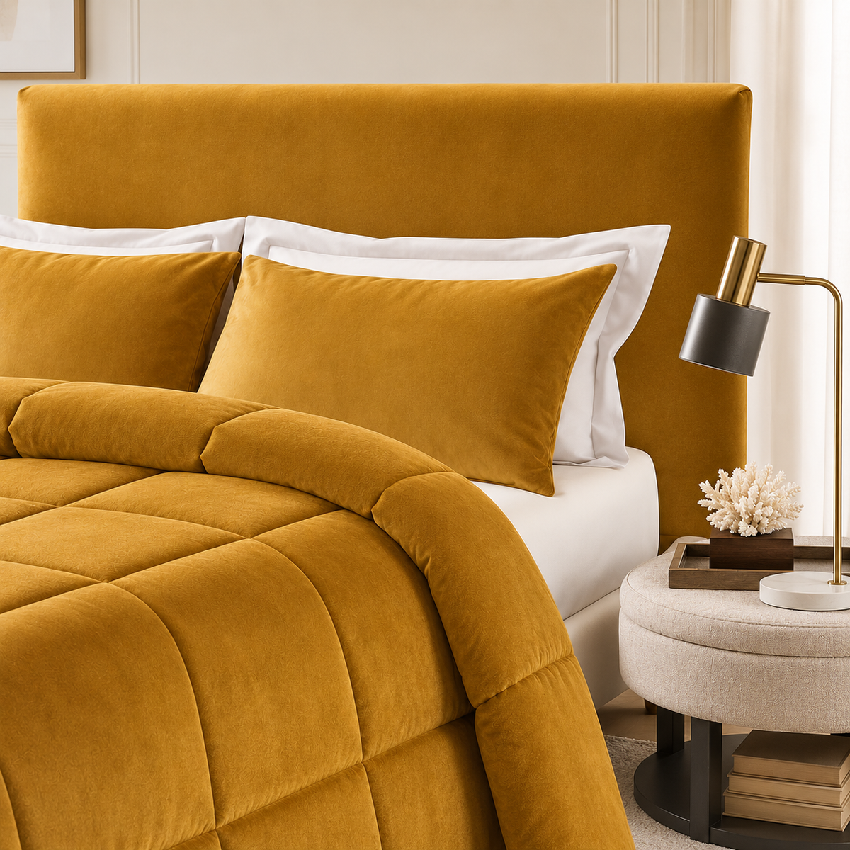 Copri testata / copri testiera letto VELVET in velluto - Marta Marzotto