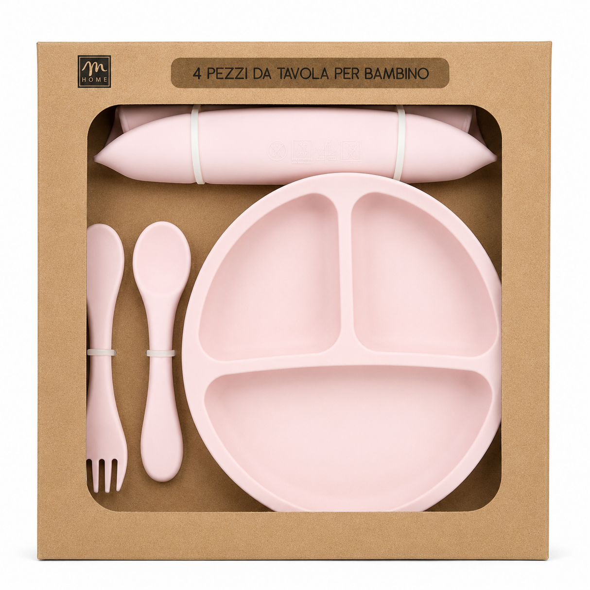 Set Pappa 4pz in Silicone - Montemaggi