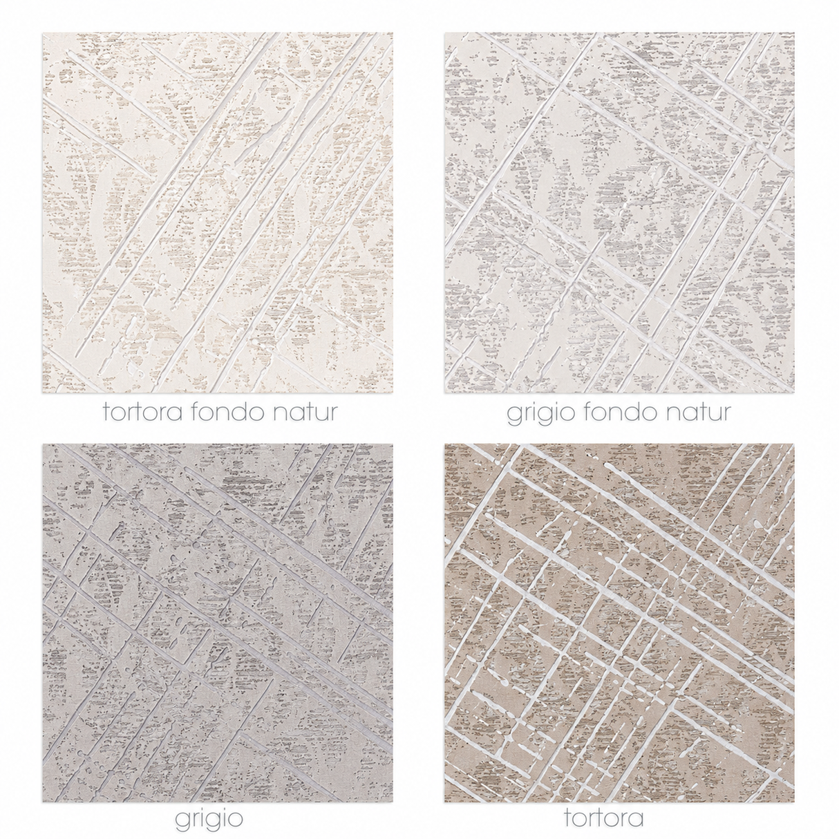Coppia Tendine Regolabili Abel Maè 60x150 cm/60x230 cm - Via Roma 60