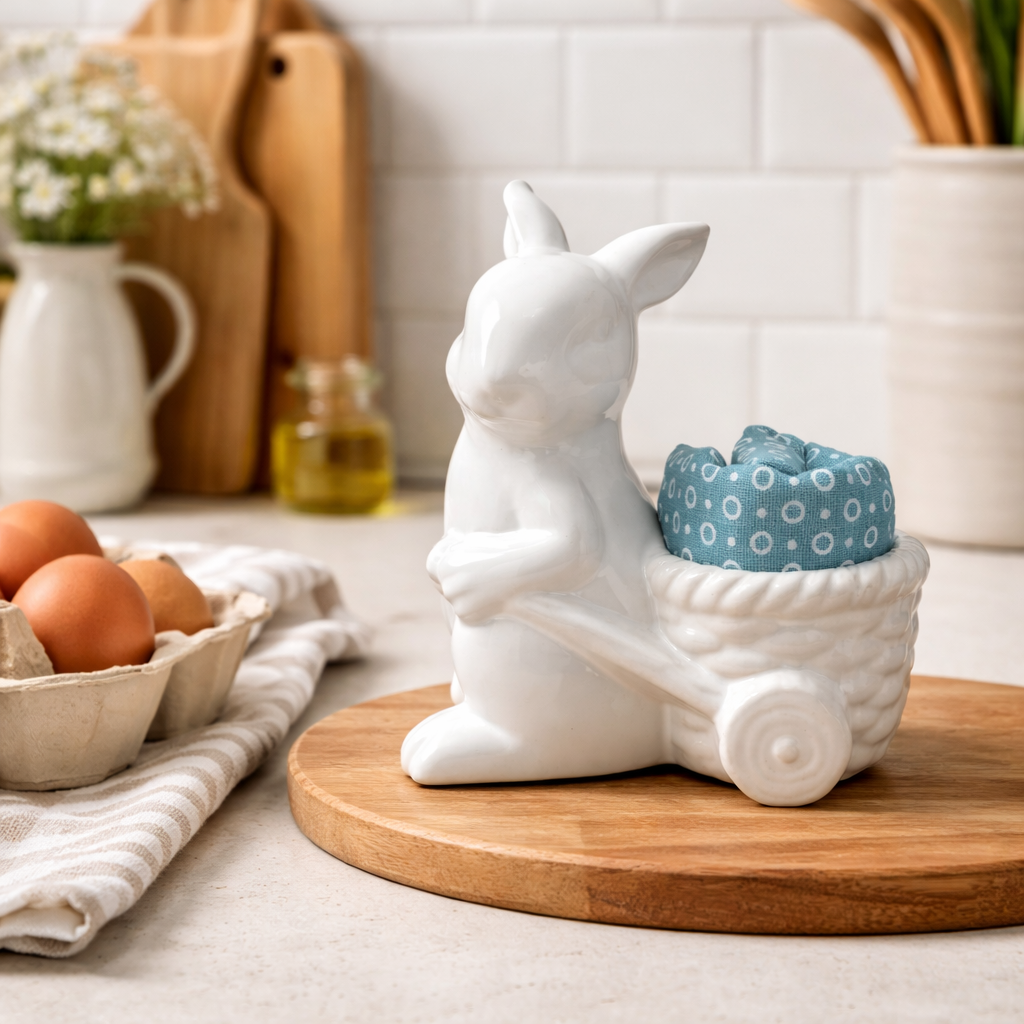 Coniglietto con Strofinaccio - Preziosa Home
