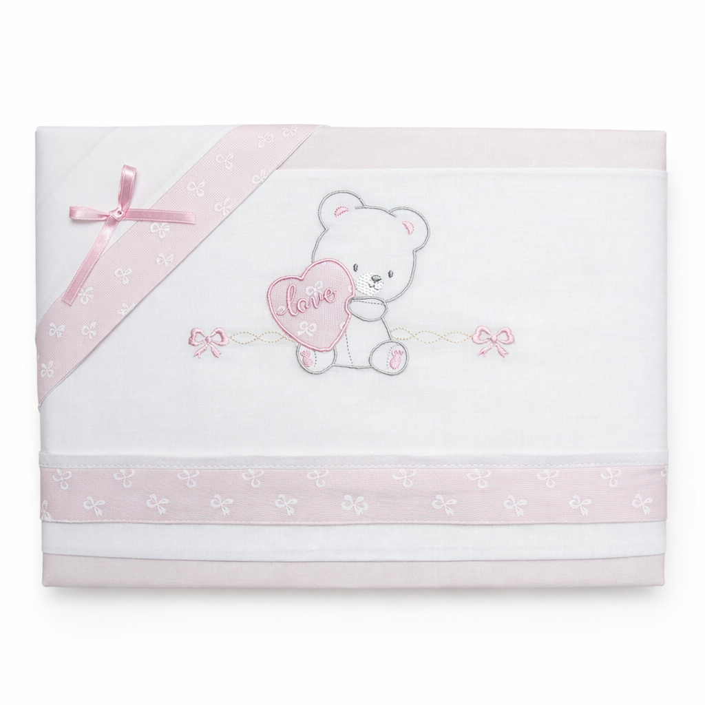 Completo Lenzuola Culla 3 pz dis.324 - Mio Piccolo