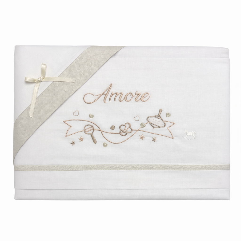 Completo Lenzuola Lettino 3 pz dis.327 - Mio Piccolo