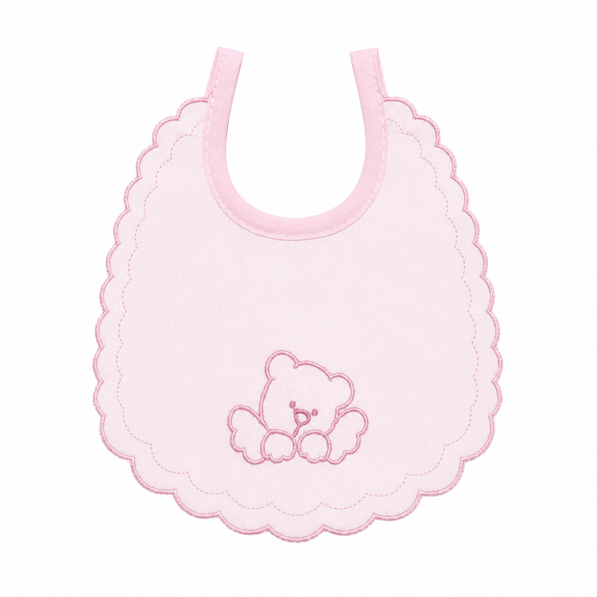 Bavaglino Neonato Orsetto 100% Cotone - Irge