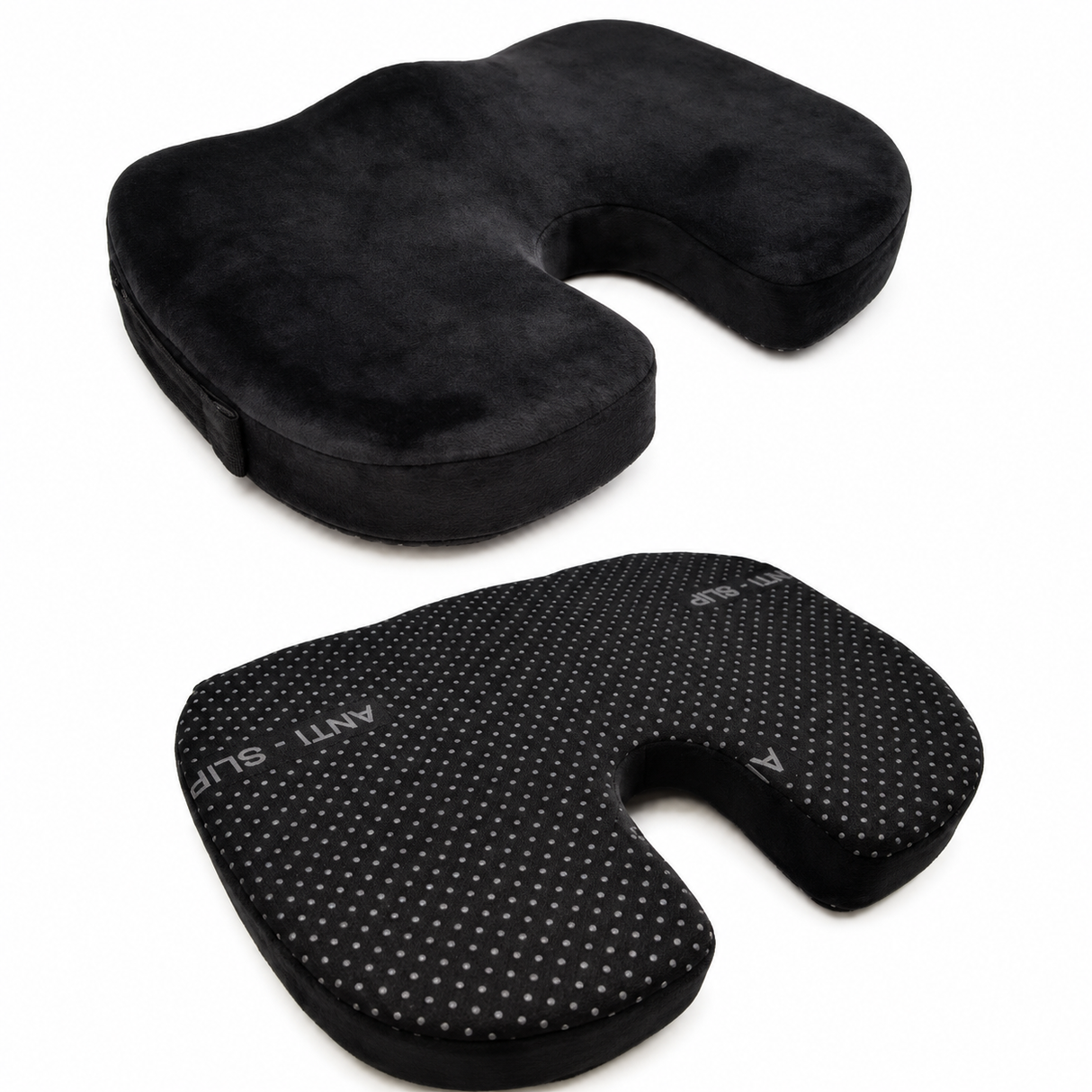 Cuscino Comfort Ergonomico per Sedia in Memory Foam 44x35x7cm - Daunex