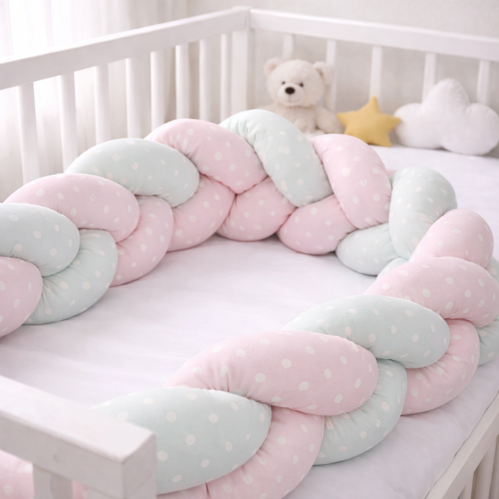 Paracolpi Intrecciato Pois 150 cm - 7sons