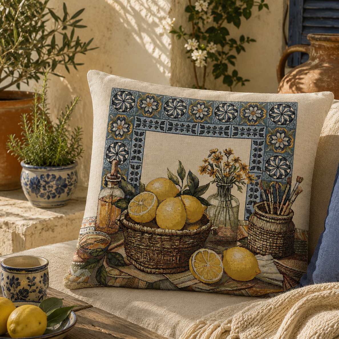 Cuscino Arredo Bottega Mediterranea - Karì