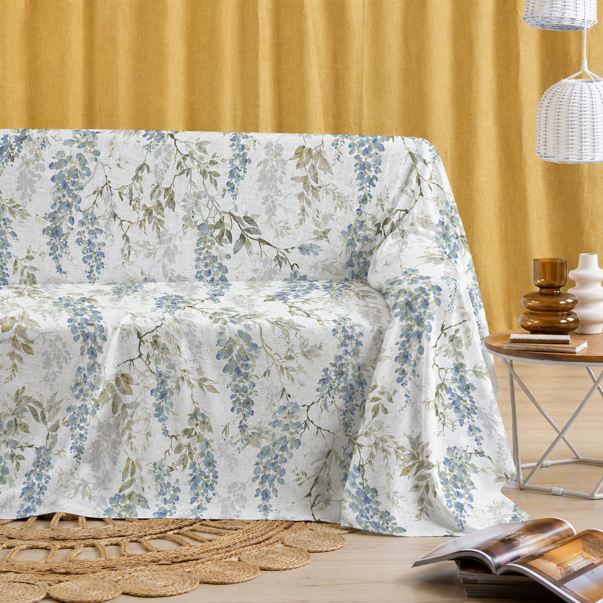 Telo Arredo Copritutto Glicyn 260x270 No Stiro TeknoTime - Maè
