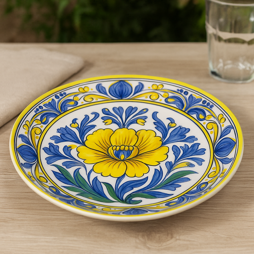 Servizio di piatti in Porcellana Melodi 18 pezzi