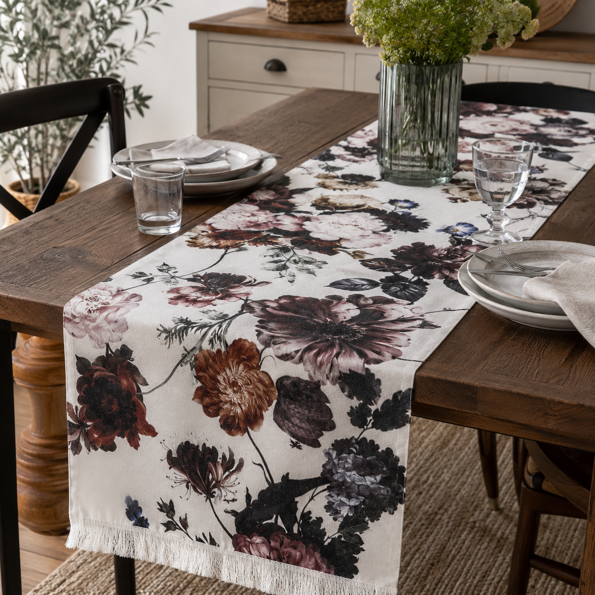 Runner BRUGES con Frange 53x150cm - Serendipity