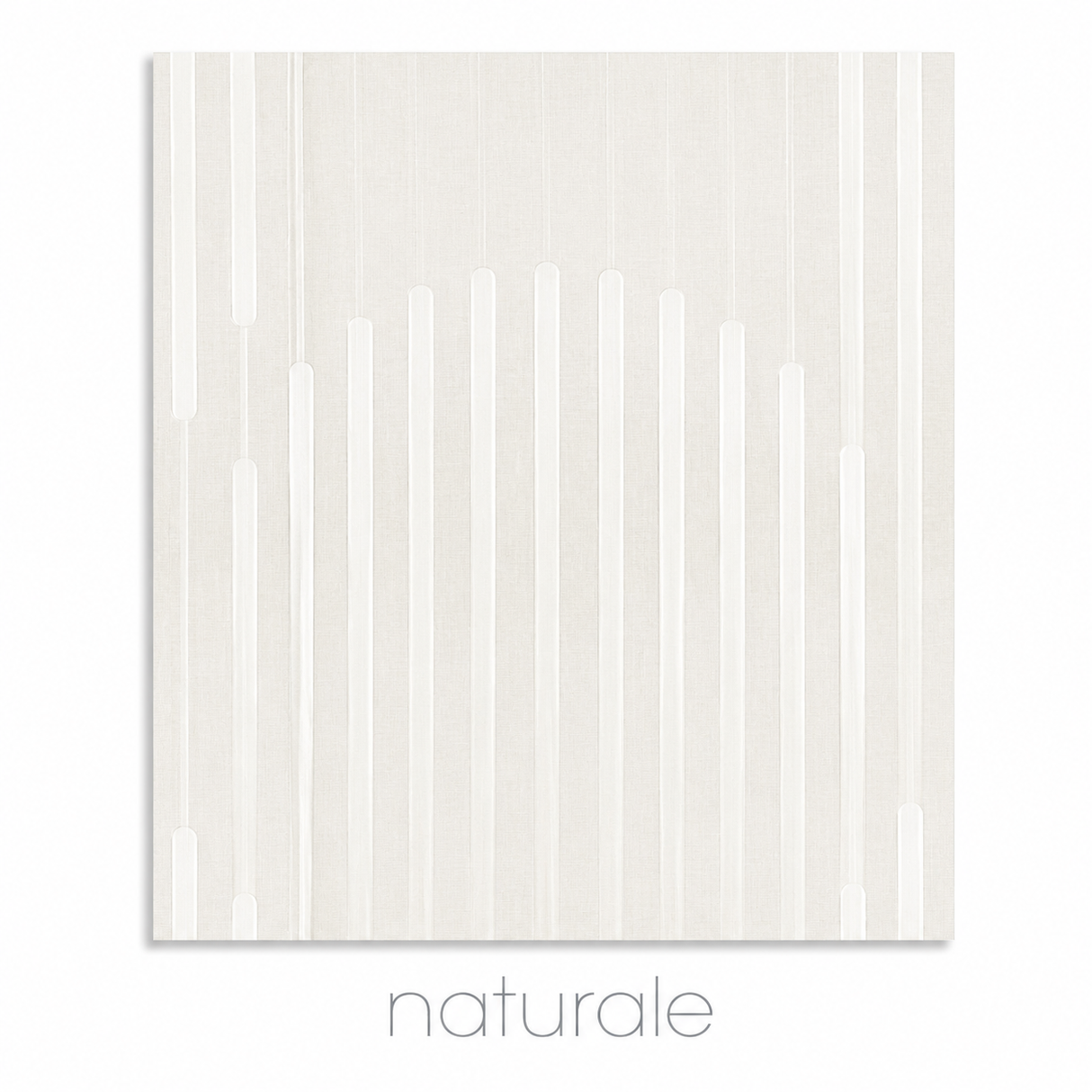 Pannello Tenda con Fascia Copri Bastone Larry Maè 145x290 cm - Via Roma 60
