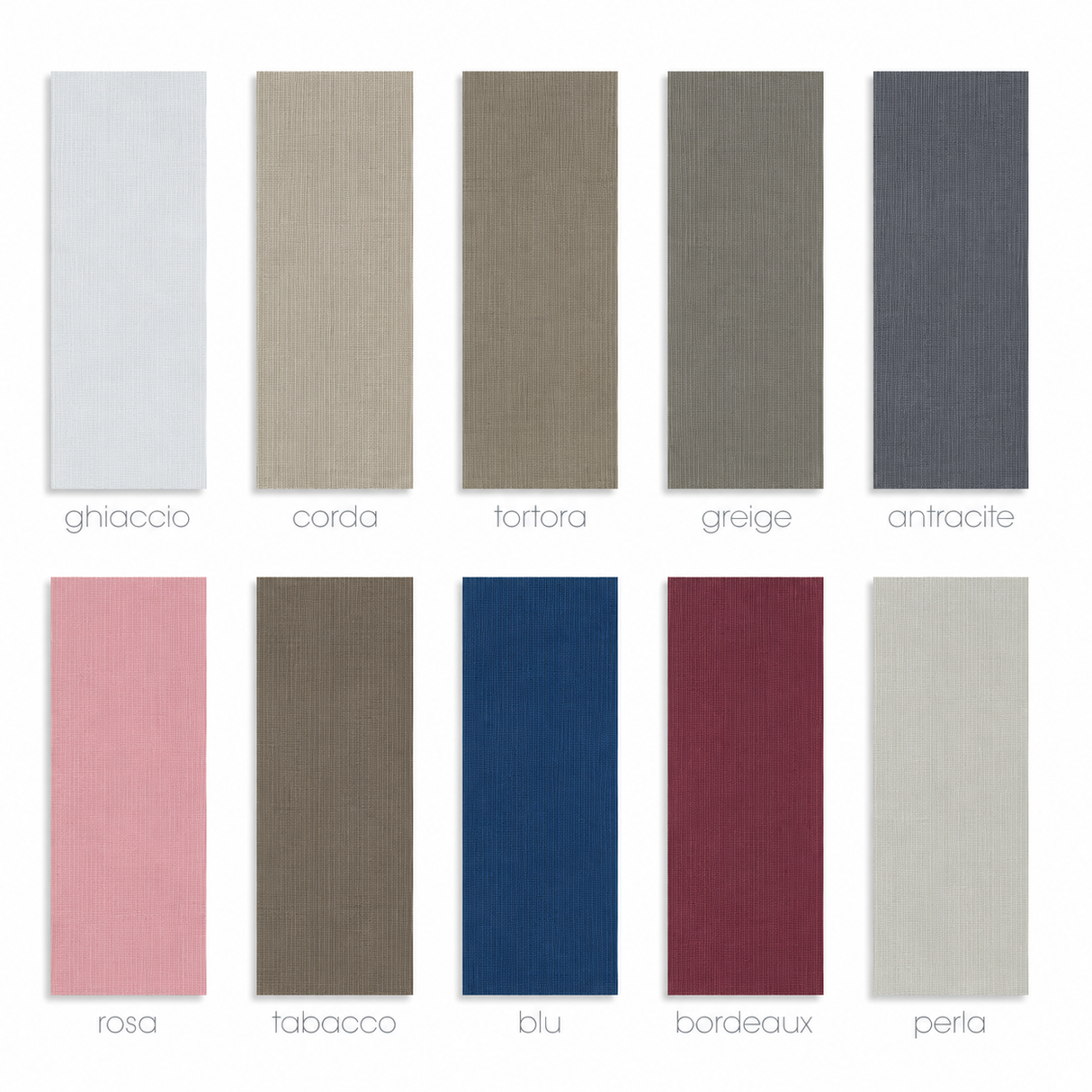 Pannello Tenda con Fascia Copri Bastone Nolan Blackout Maè 145x290 cm - Via Roma 60