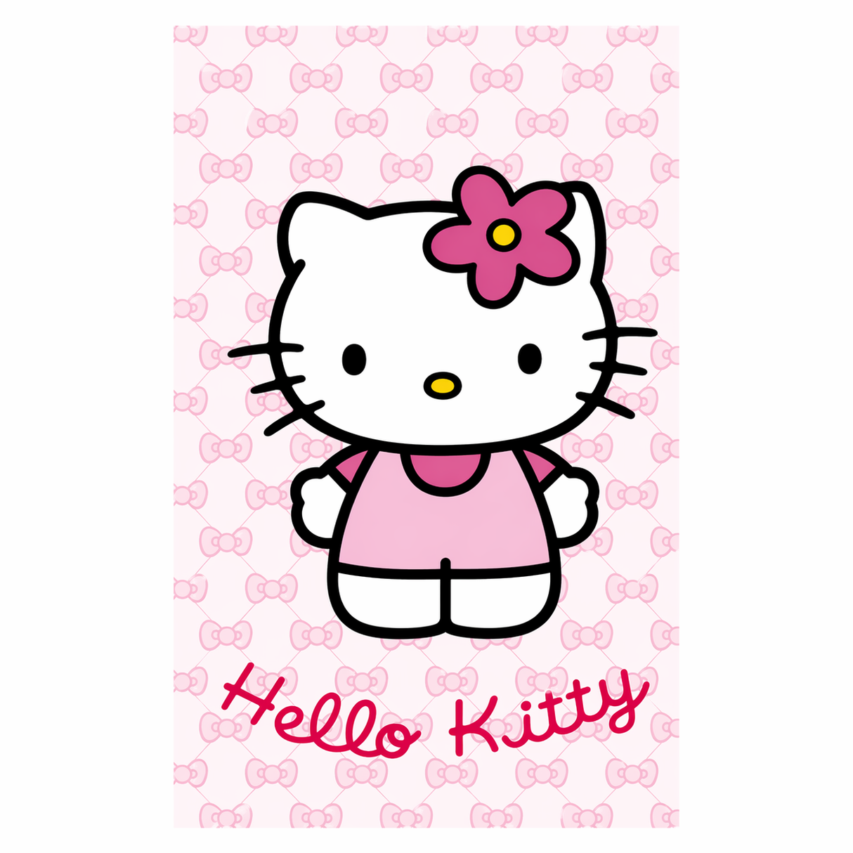 Telo Mare Hello Kitty in Cotone 76x152 cm