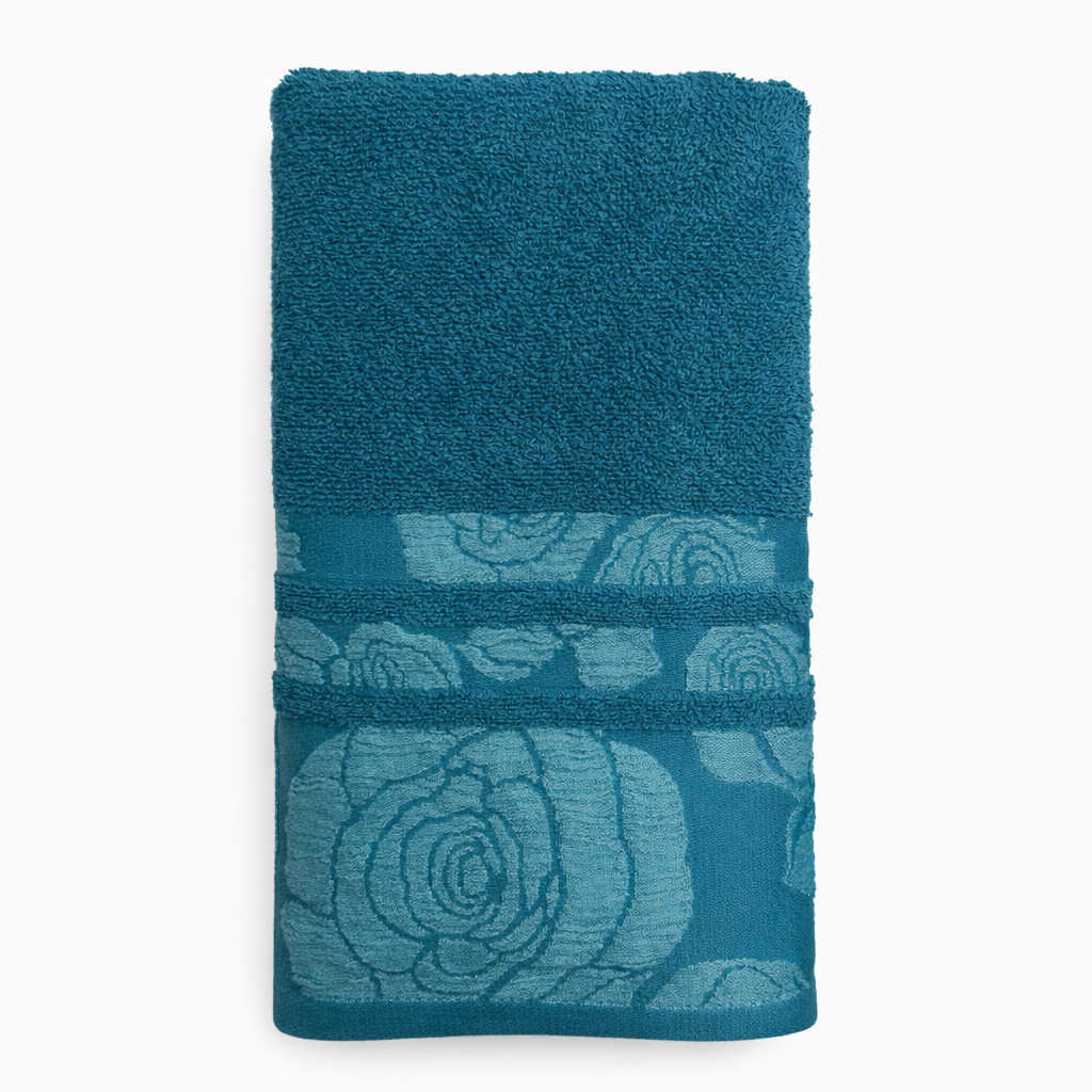 Set Asciugamani 1+1 ELISE Linea Oro in Cotone 400 GSM – Viso e Ospite