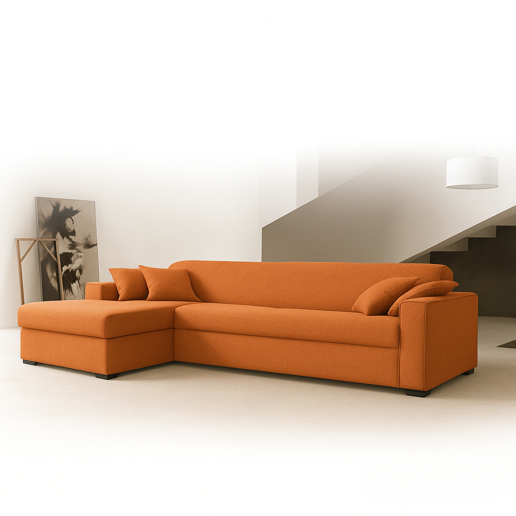 Copridivano elastic COVER PENISOLA adaptable Zucchissime – 2/3/4 Posti