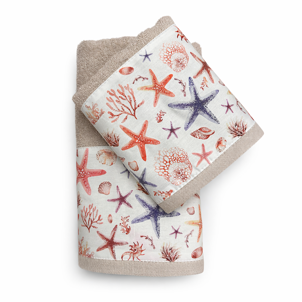 Set 1+1 Asciugamani Starpi - Helen