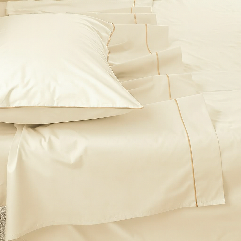 Completo Lenzuola Elsa in Percalle di Cotone 100% – Kari