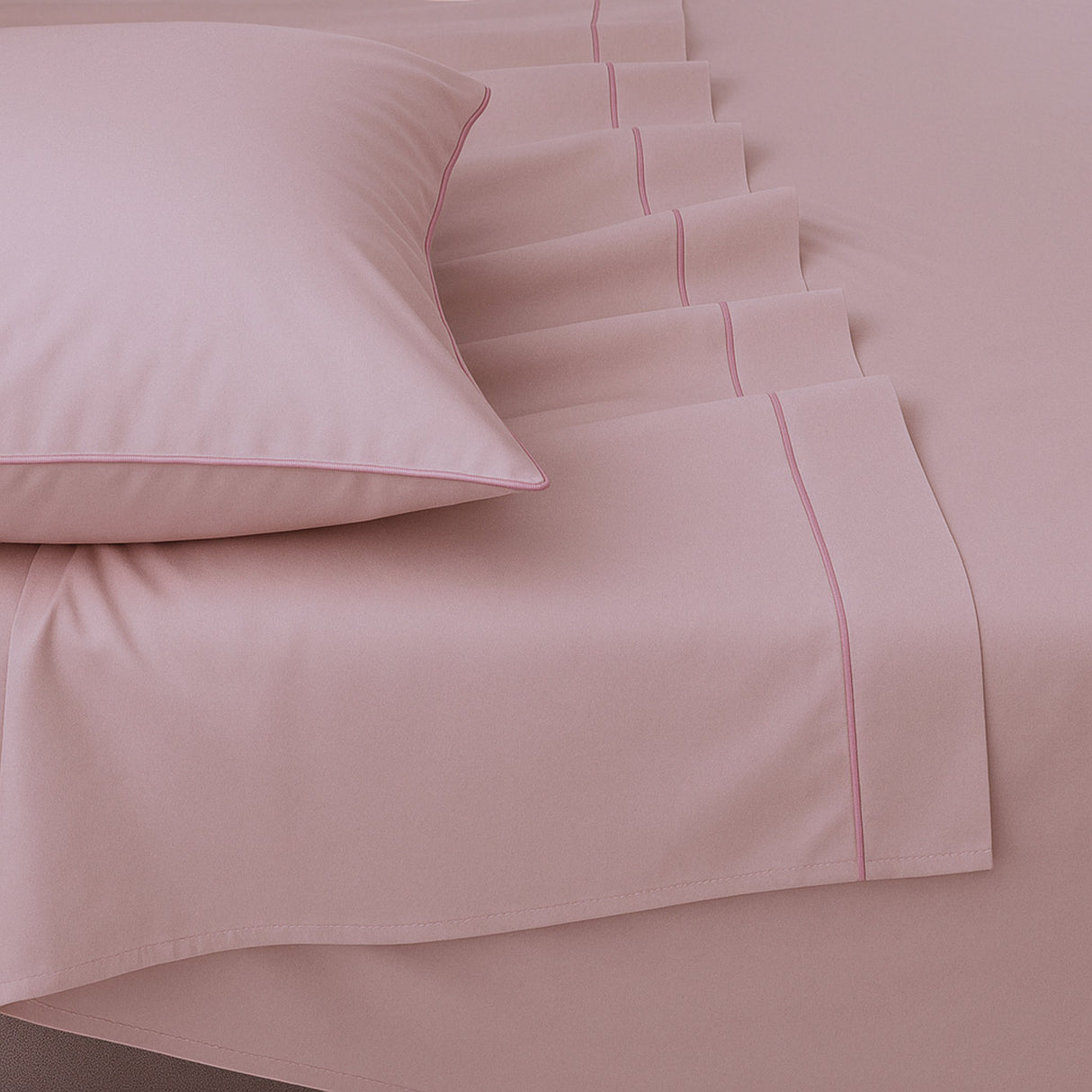 Completo Lenzuola Elsa in Percalle di Cotone 100% – Kari