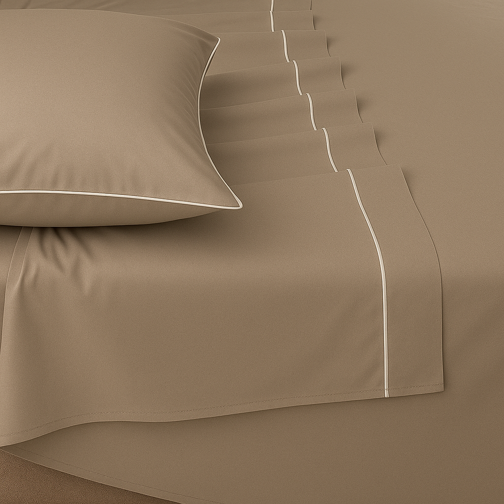 Completo Lenzuola Elsa in Percalle di Cotone 100% – Kari