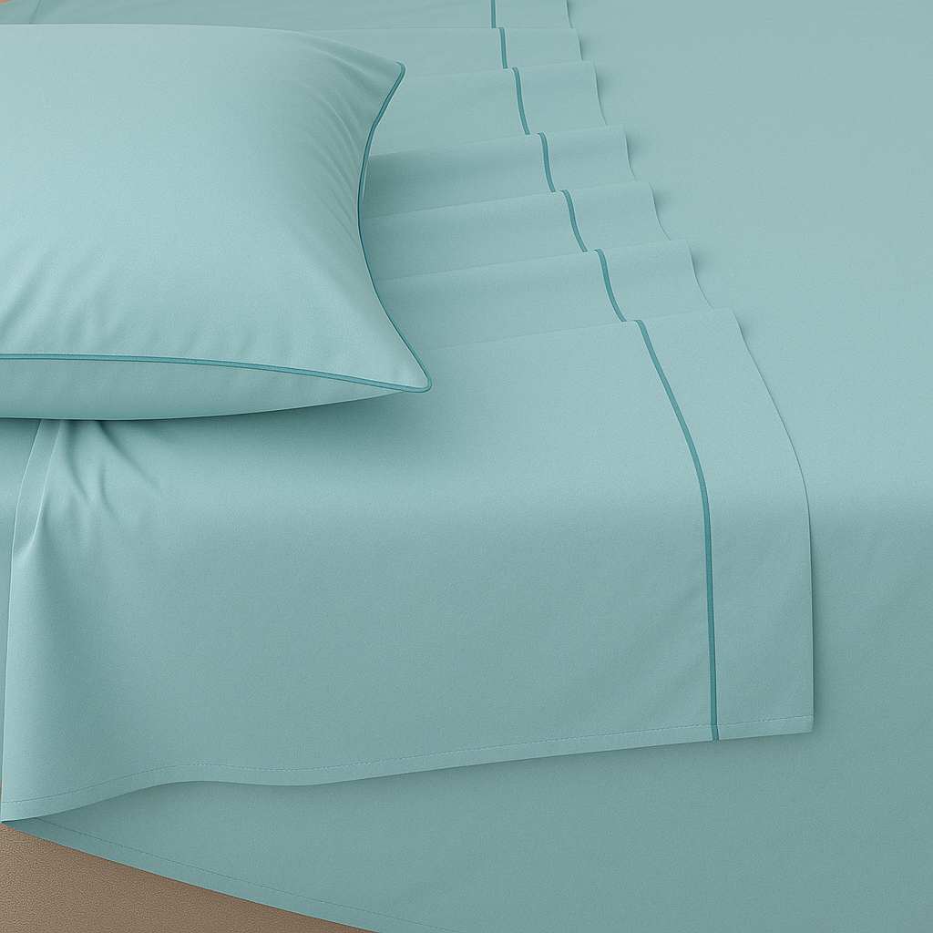 Completo Lenzuola Elsa in Percalle di Cotone 100% – Kari