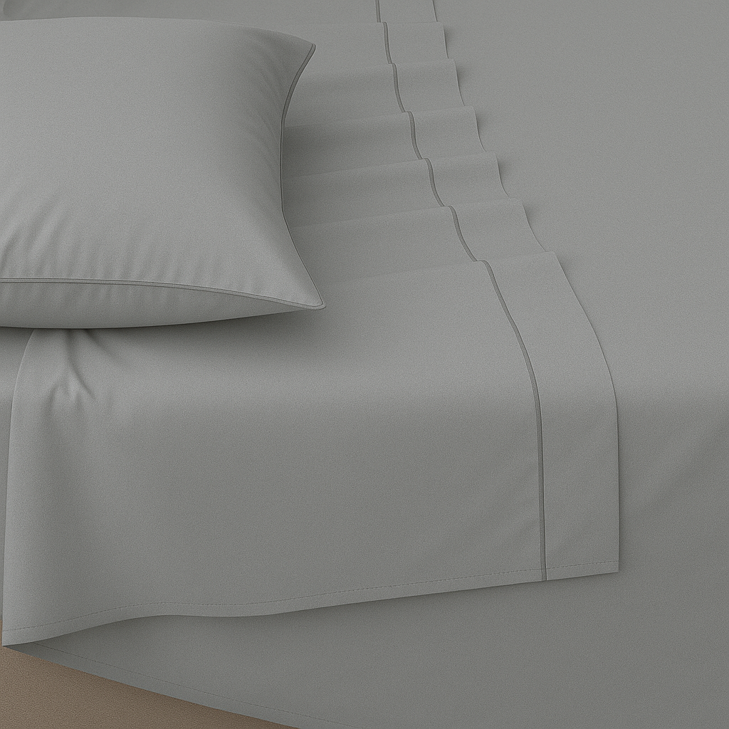 Completo Lenzuola Elsa in Percalle di Cotone 100% – Kari