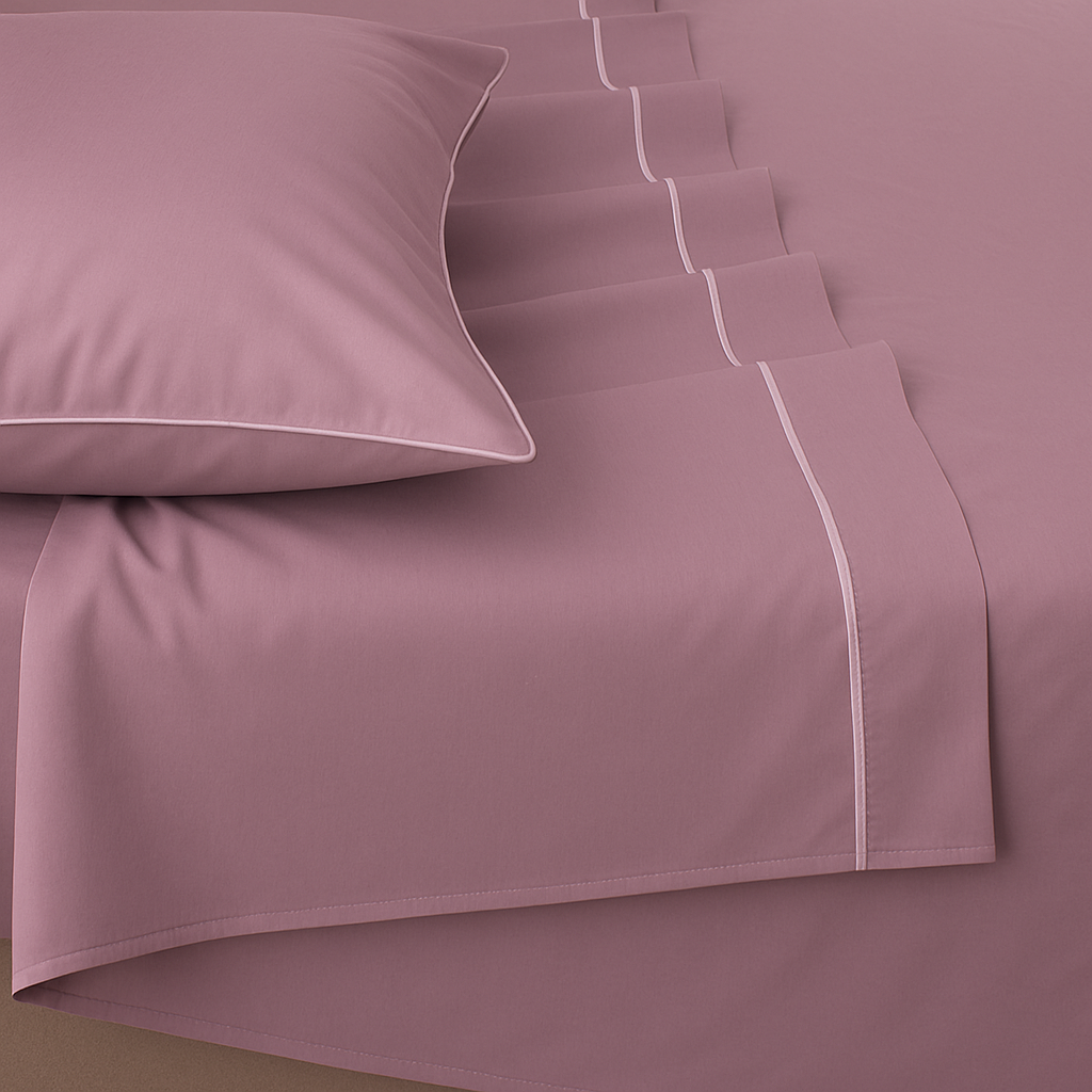 Completo Lenzuola Elsa in Percalle di Cotone 100% – Kari