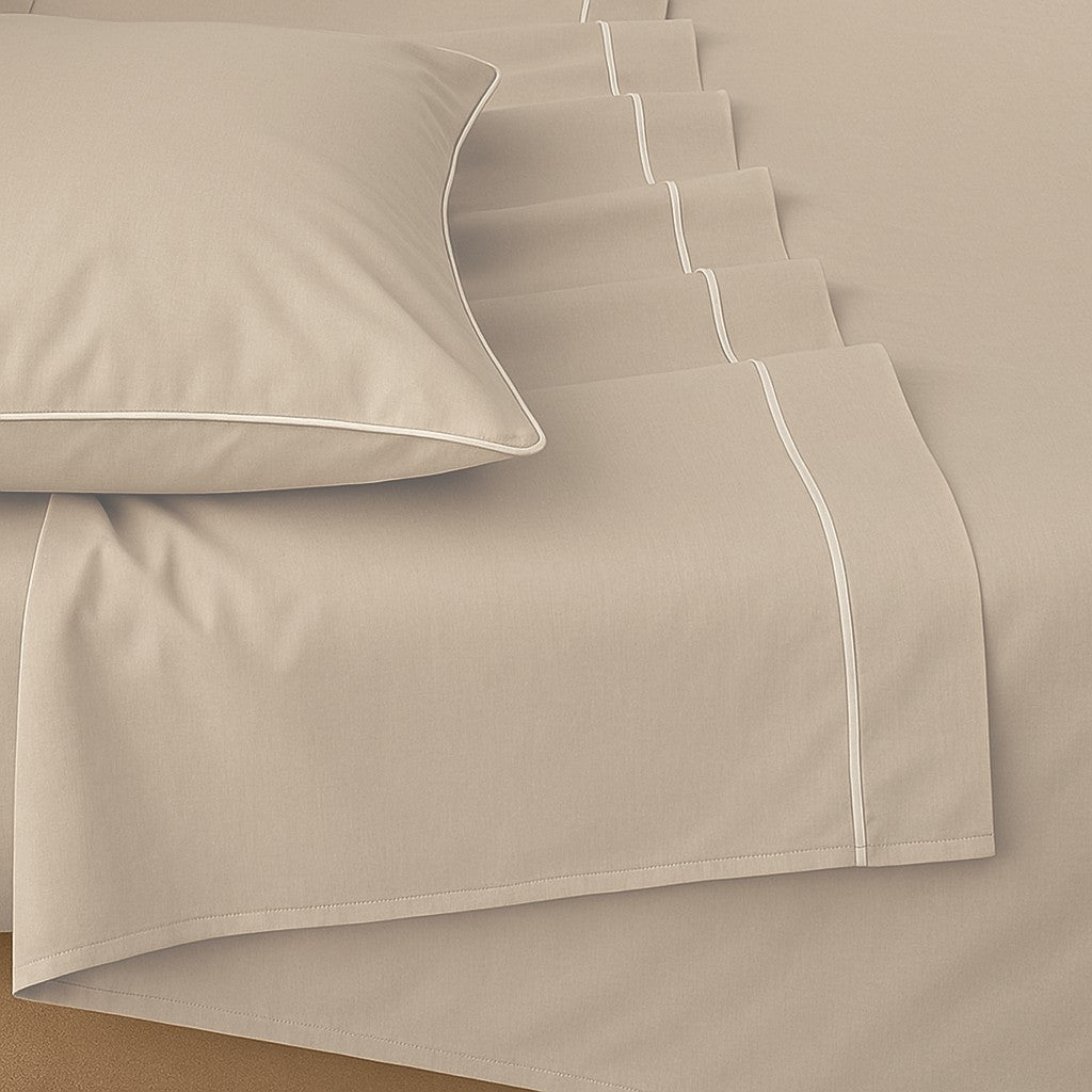 Completo Lenzuola Elsa in Percalle di Cotone 100% – Kari