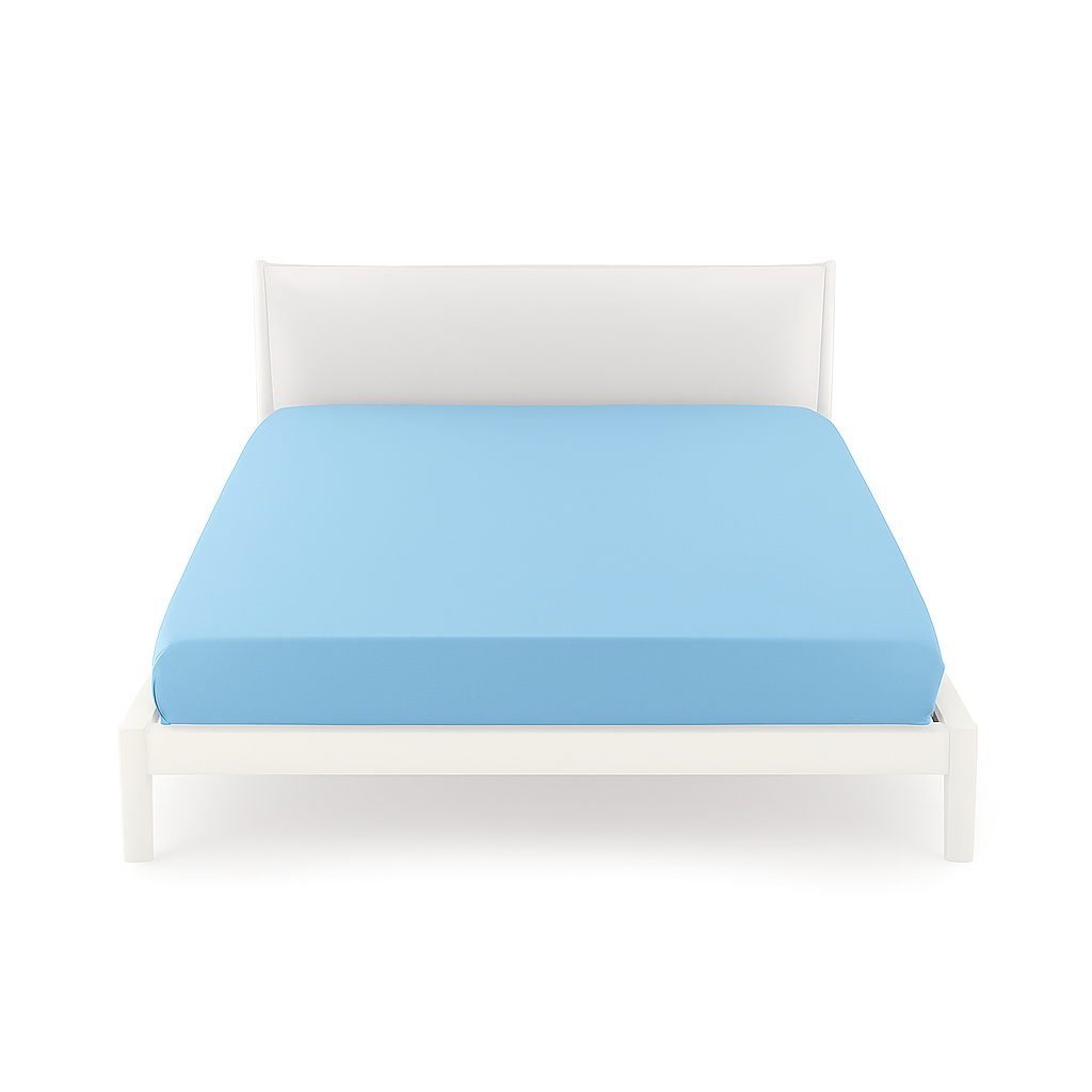 Lenzuolo di Sotto con Angoli Tekno Time® by Maè – No Stiro, Singolo, Piazza e Mezza, Matrimoniale 25 cm