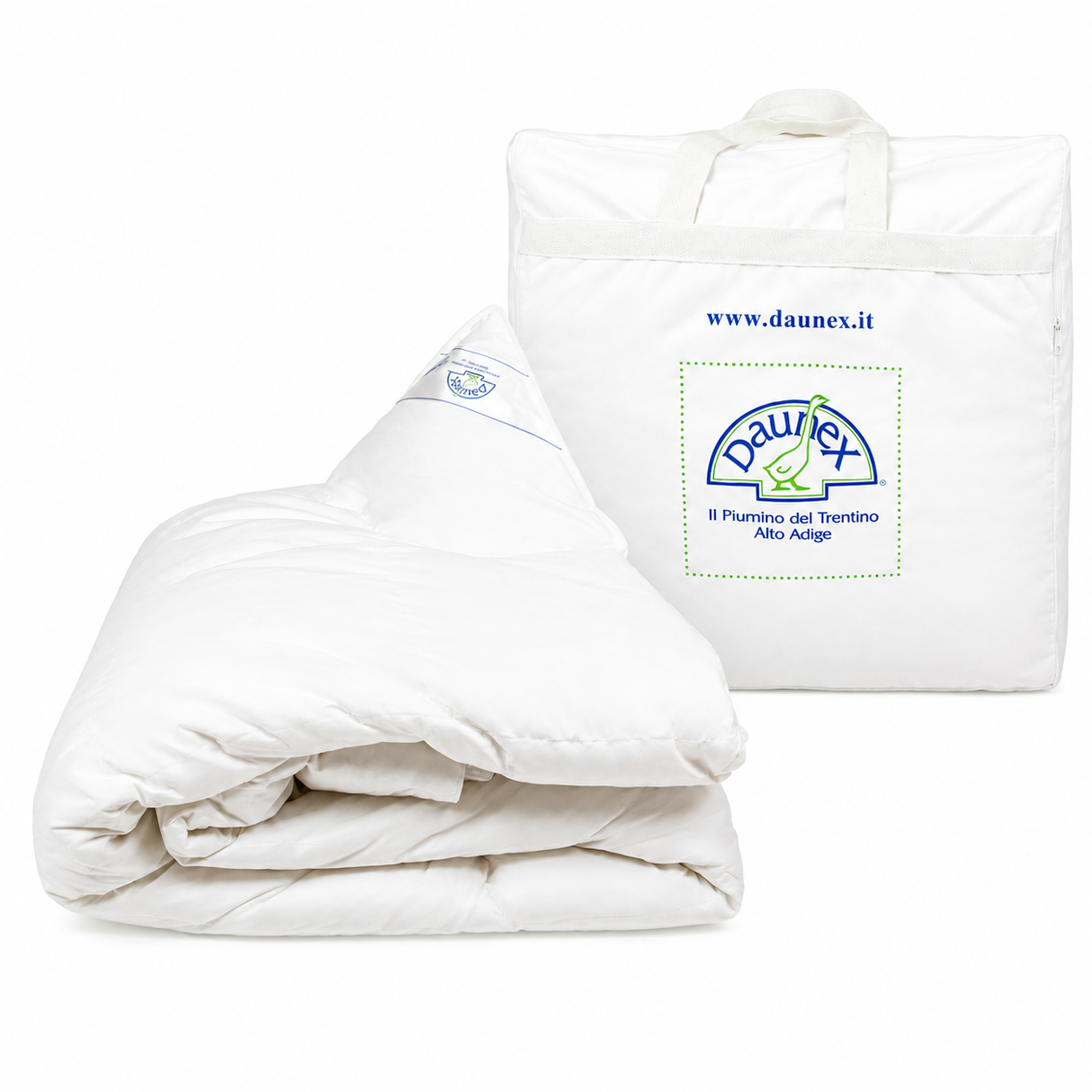 Piumino SESTRIERE WARM in Piumino Bianco Vergine d’Ungheria 100% Cotone - Daunex